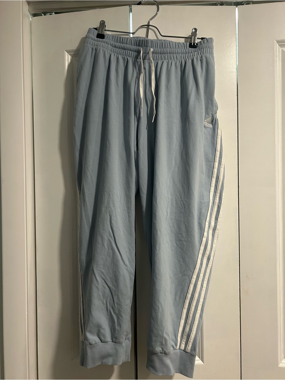 Women’s Adidas joggers.